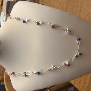 Jingle Bells Christmas Necklace